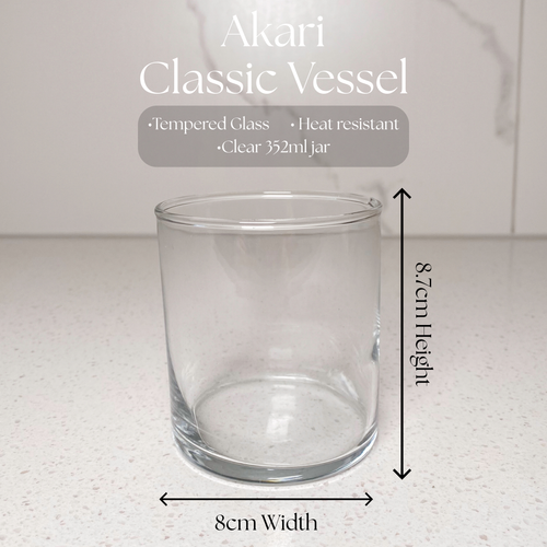 Akari Classic Candle Jar - 290ml