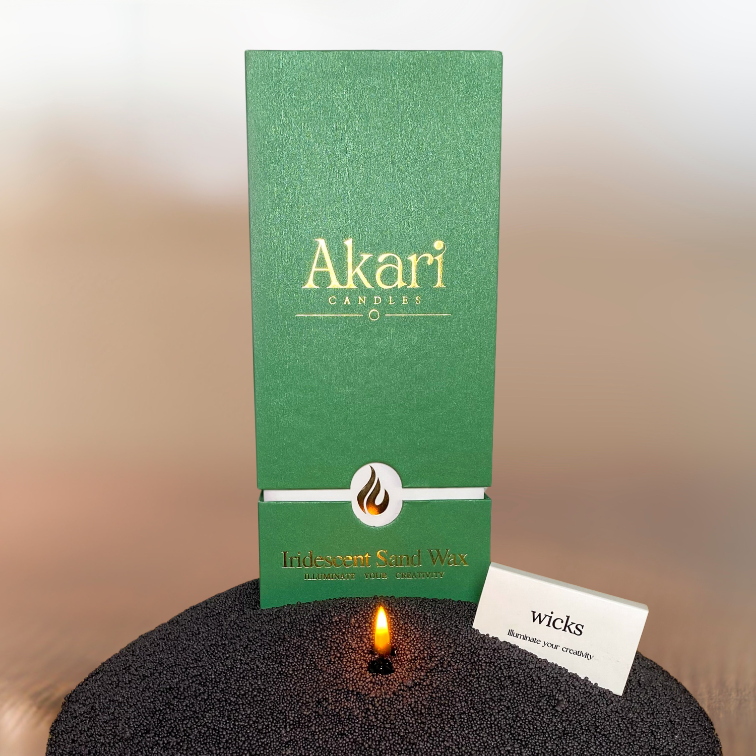 Charcoal AKARI Sand Wax - 600g