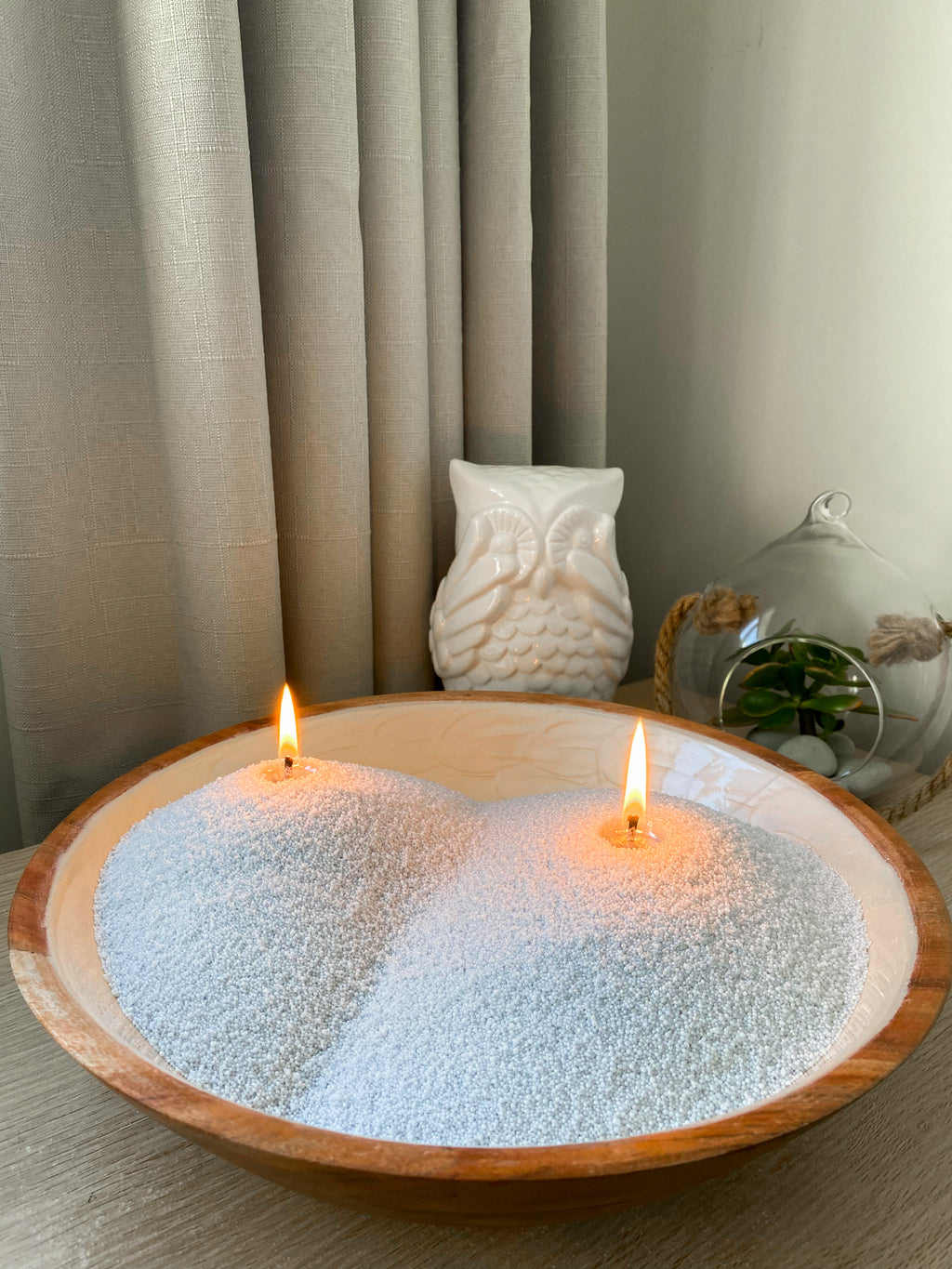 Pearlescent Silver AKARI Sand Wax