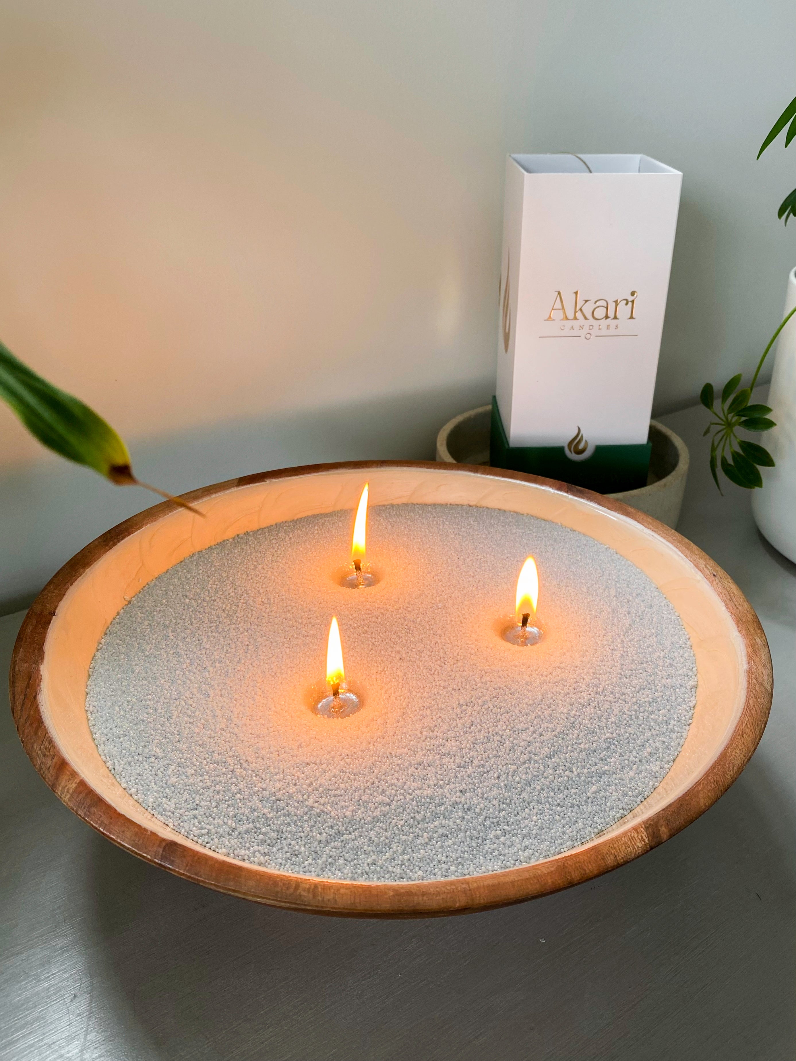 Pearlescent Silver AKARI Sand Wax