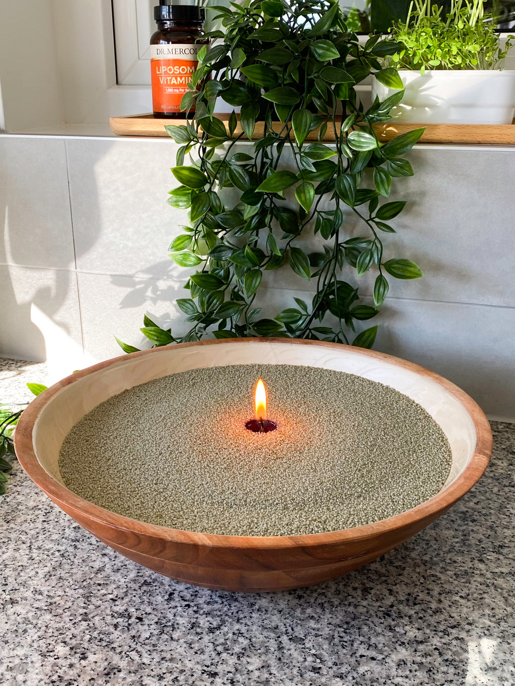 Olive Green AKARI Sand Wax - 600g