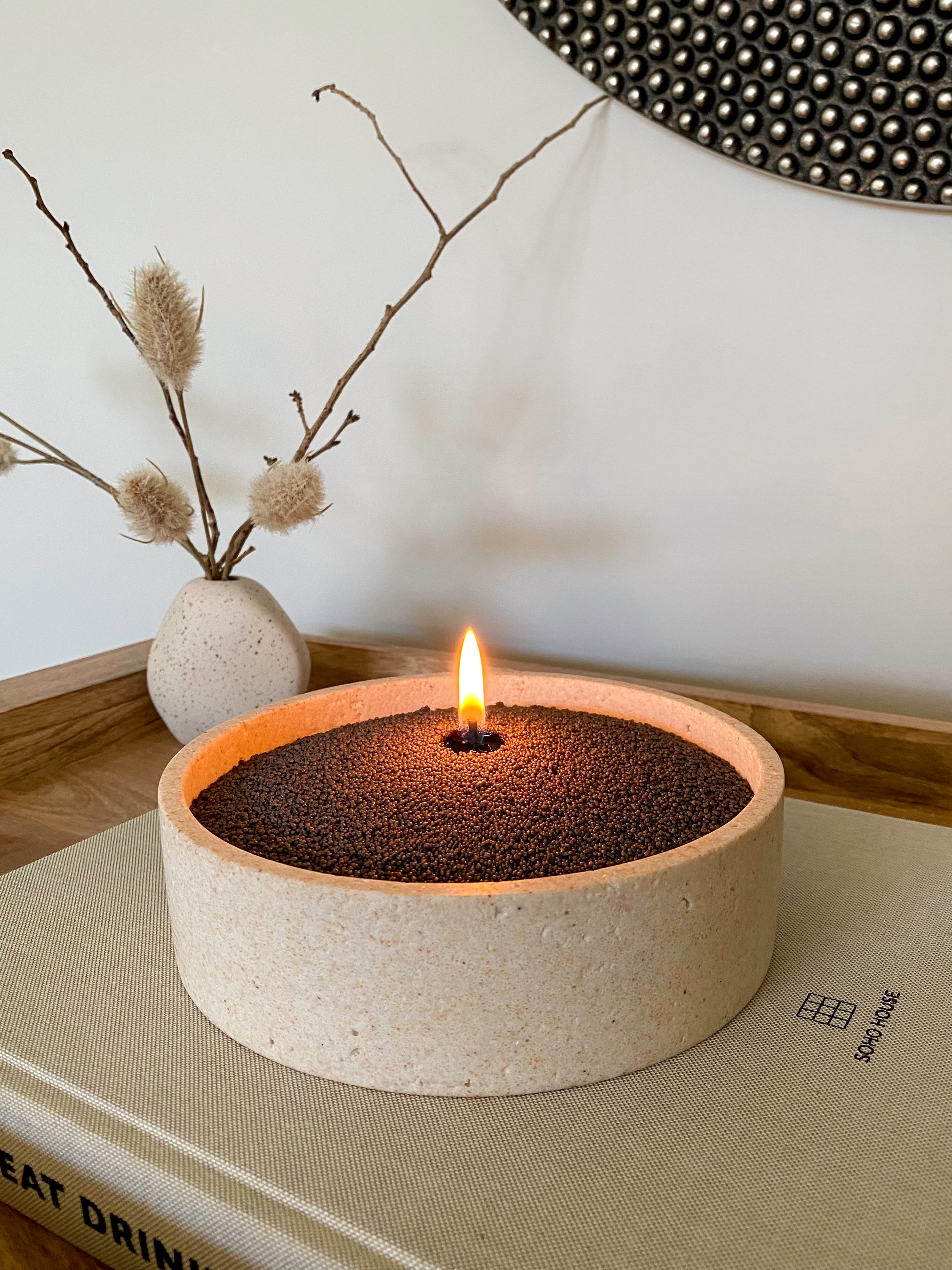 Charcoal AKARI Sand Wax - 600g