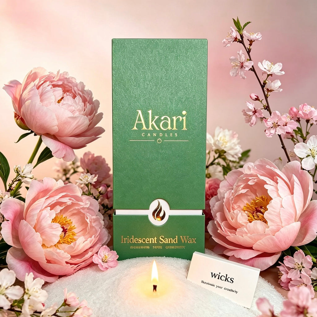 Spring Peony Scented Sand Wax 600g